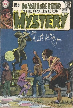 Cover for House of Mystery #186