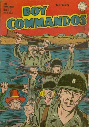 Cover for Boy Commandos #10