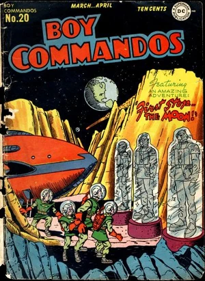 Cover for Boy Commandos #20