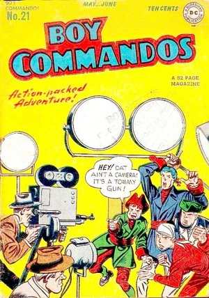 Cover for Boy Commandos #21