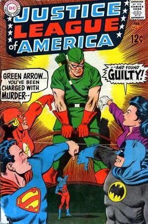 Cover for Justice League of America #69