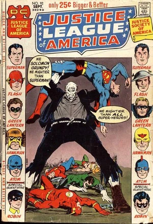 Cover for Justice League of America #92