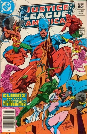 Cover for Justice League of America #216