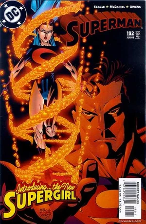 Cover for Superman #192