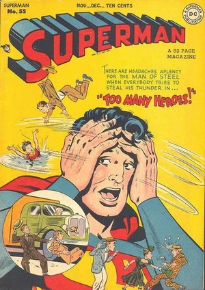 Cover for Superman #55