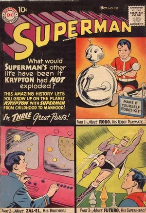 Cover for Superman #132