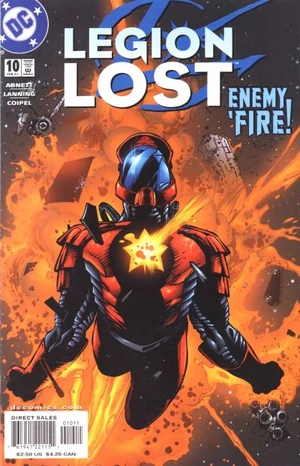 Cover for Legion Lost #10