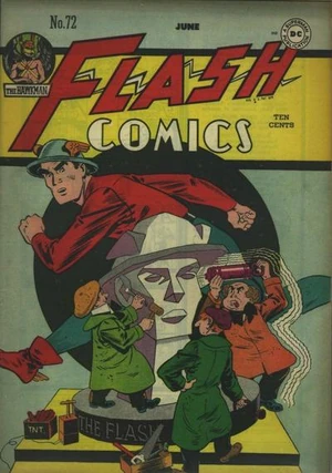 Cover for Flash Comics #72
