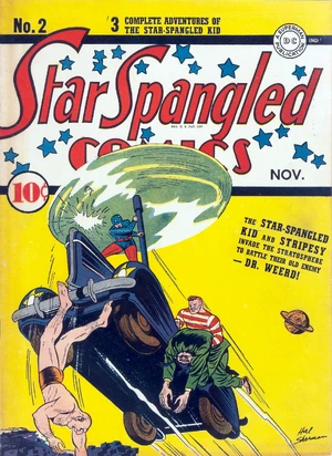 Cover for Star-Spangled Comics #2