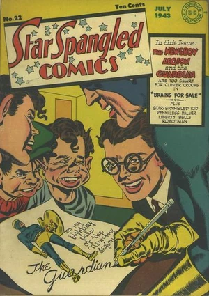 Cover for Star-Spangled Comics #22