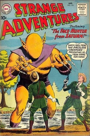Cover for Strange Adventures #124