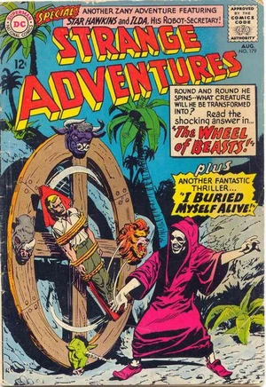 Cover for Strange Adventures #179