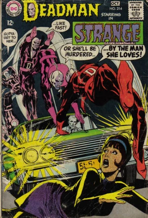 Cover for Strange Adventures #214