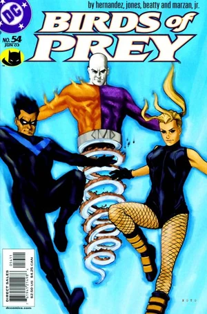 Cover for Birds of Prey #54