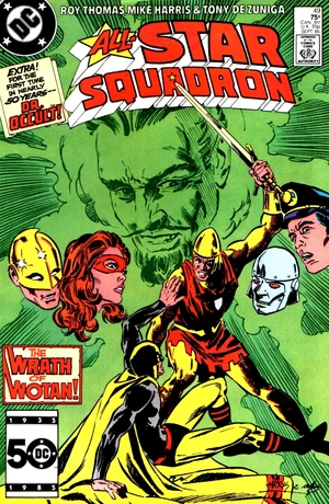 Cover for All-Star Squadron #49