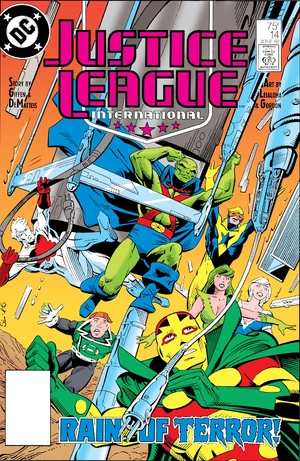 Cover for Justice League International #14