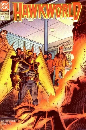 Cover for Hawkworld #17
