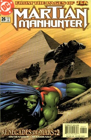 Cover for Martian Manhunter #26