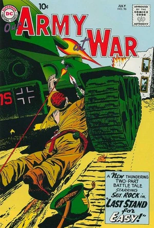 Cover for Our Army at War #96
