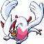 Imagen de Lugia variocolor en Pokémon Rojo Fuego y Verde Hoja