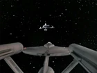 USS Enterprise (NCC-1701) approaches starbase