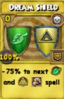 Dream Shield Treasure Card