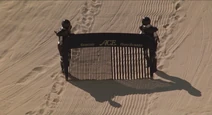 Combing the desert