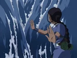 Katara separates the waters