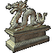 Sculpture dragon 75x75