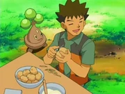 EP478 Brock preparando la comida