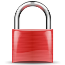 Padlock-red