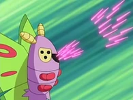 EP510 Dustox utilizando picotazo venenoso