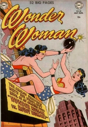 Cover for Wonder Woman #48