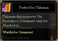 Perfect Ice Talisman