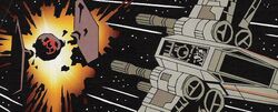 XWingDestroysRedTIEFighter