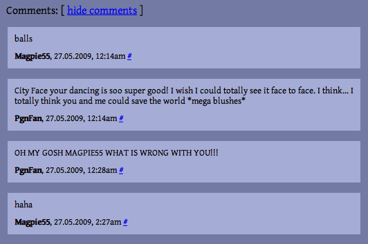 Cityface comments 8