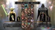 Soul calibur 4-yoda vs vader screenshot2