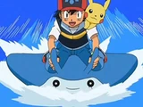 EP560 Ash corriendo con Mantyke