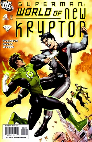 Cover for Superman: World of New Krypton #4