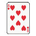 Standard 75x75 collect cards hearts 8 01
