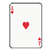 Standard 75x75 collect cards hearts ace 01