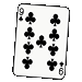 Standard 75x75 collect cards clubs 9 01