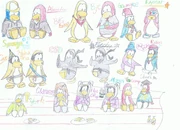 Friends drawing