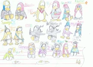 Friends drawing