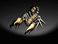 Glowing radscorpions