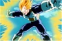 Vegeta haciendo el F.FLASH