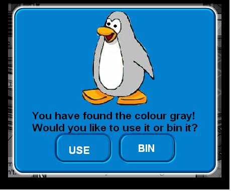 Club Penguin Gray