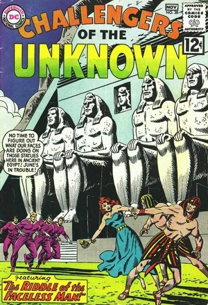 Cover for Challengers of the Unknown #28