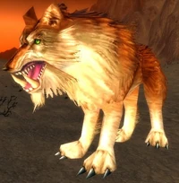 Image of Giant Ember Worg