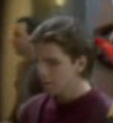 Bajoran walking on the Promenade